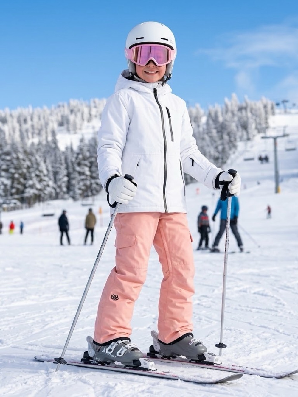 686 Youth Small Pink Waterproof Ski & Snowboard Cargo Pants Winter Wear